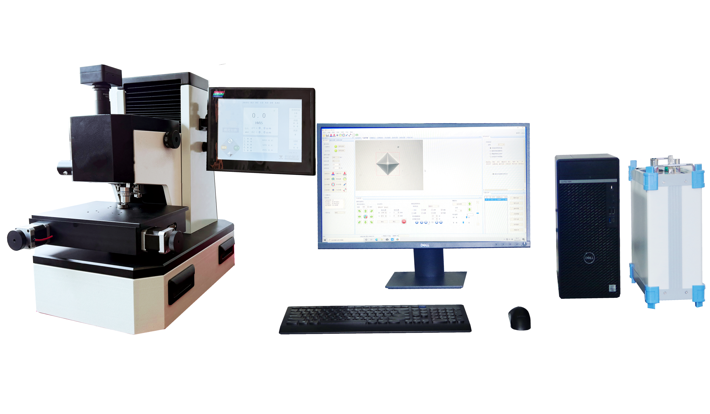 JMHVS-1000-XYZ“焦点娱乐芯”全自动显微硬度计（机头移动式）